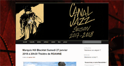 Desktop Screenshot of canaljazz.com